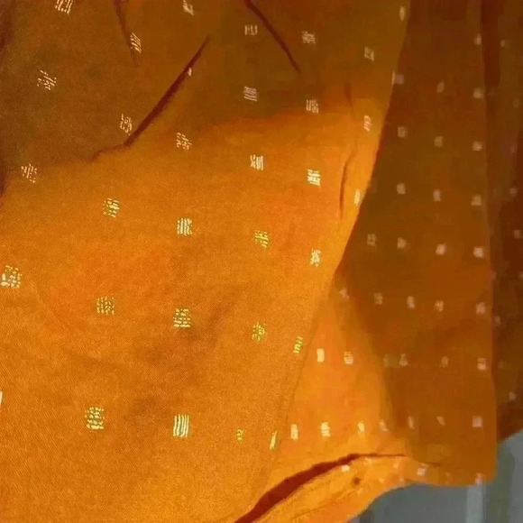 💚 Rusty Orange/Brown XS Top - Picture 5 of 5